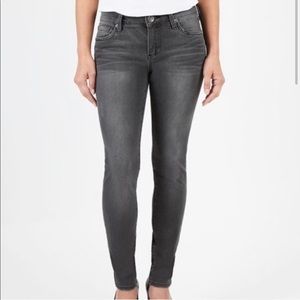 Kut from the Kloth Diana skinny grey jeans